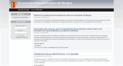 Desktop Screenshot of municipio.burgos.es