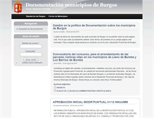 Tablet Screenshot of municipio.burgos.es