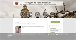 Desktop Screenshot of melgardefernamental.burgos.es