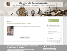 Tablet Screenshot of melgardefernamental.burgos.es